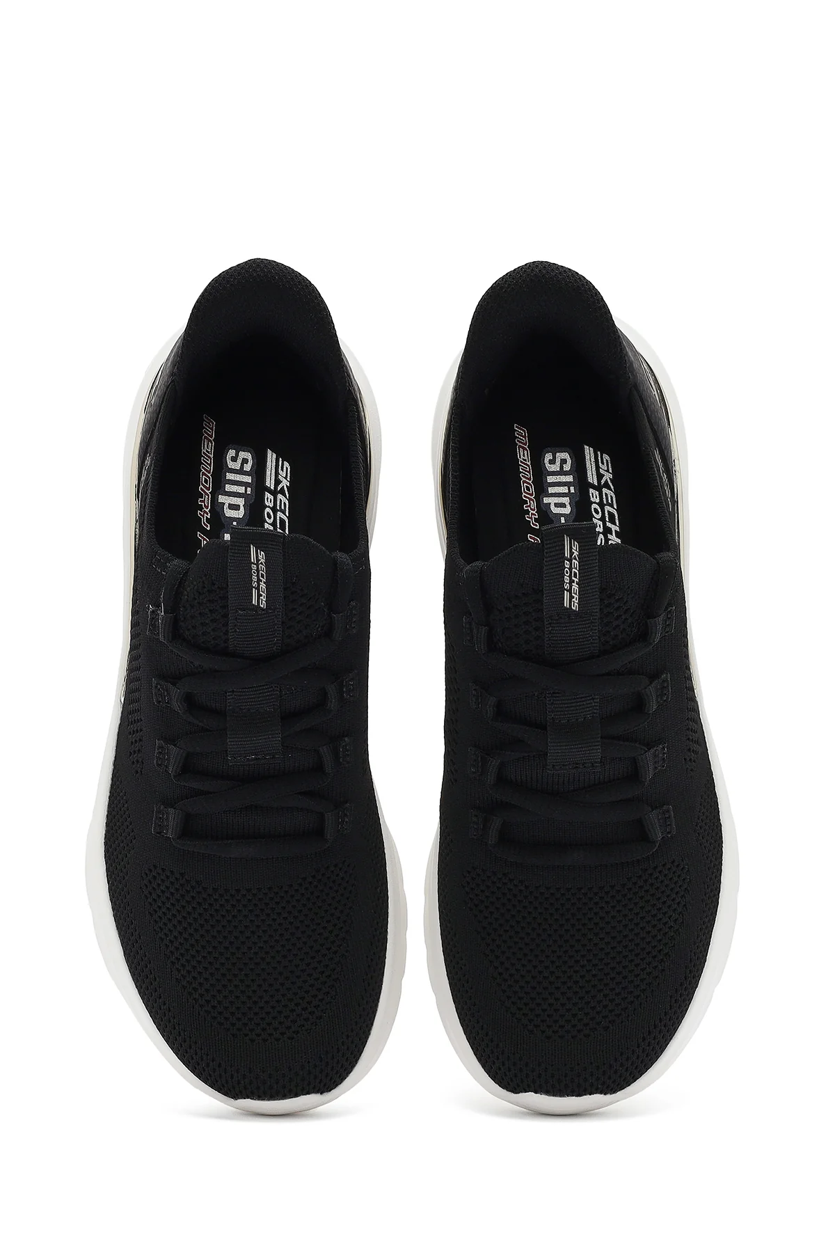 Skechers Kadın Siyah Bobs B Love-True Delight Bağcıklı Kalın Tabanlı Sneaker - Image 7